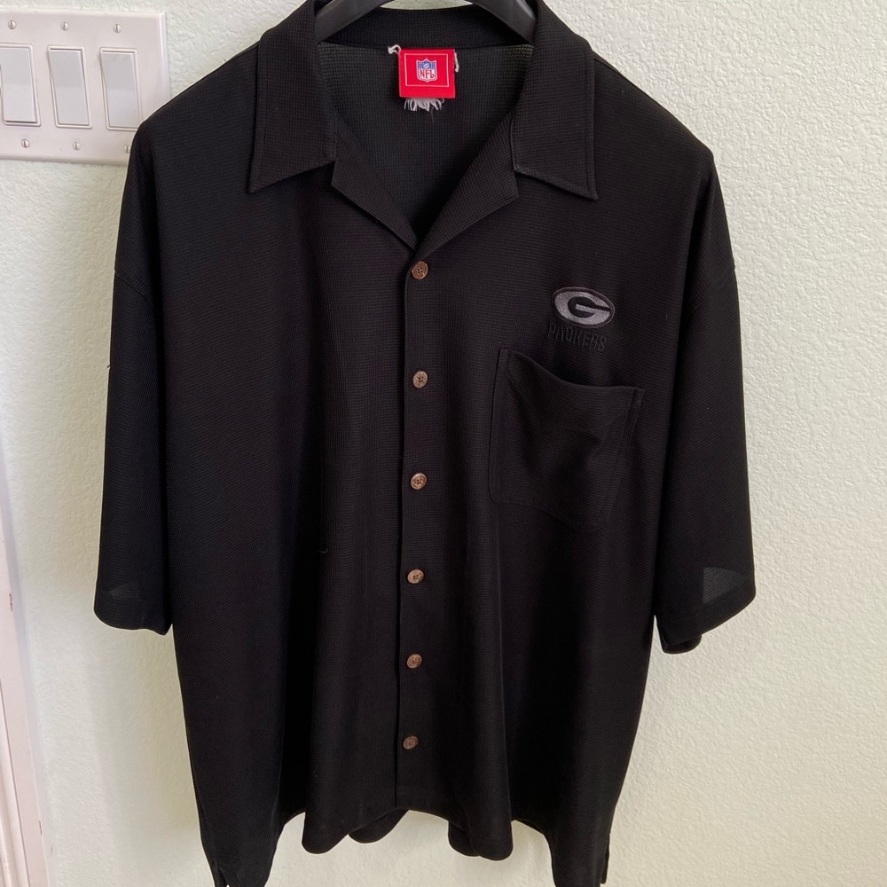 NFL Green Bay Packers embroidered dress shirt